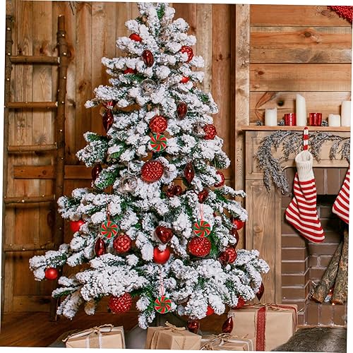 Miniatura 3 de 50 piezas de decoraciones de dulces de Navidad, adornos de bricolaje, colgantes de Navidad, adornos de Navidad, decoración de joyería de Navidad,