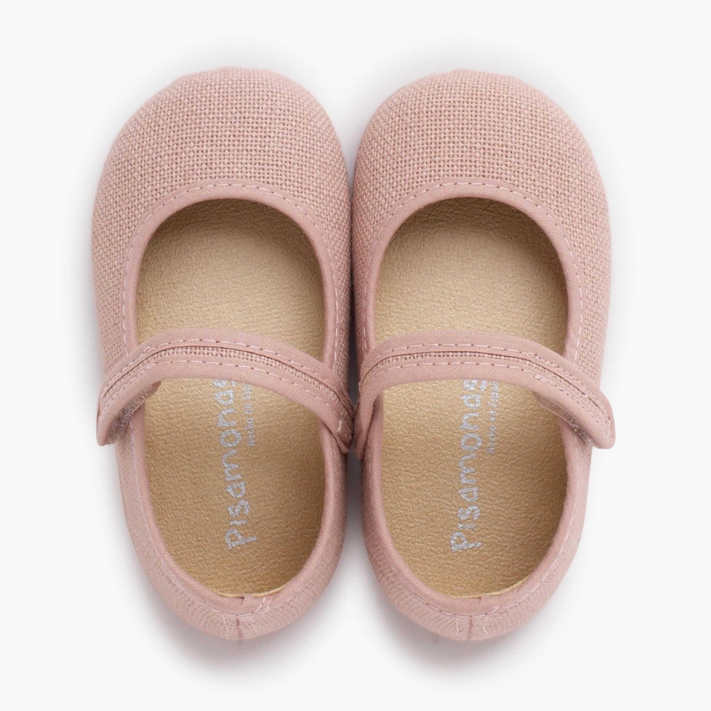 Pisamonas Ballerine con Cinturino Barefoot Lino Strappo