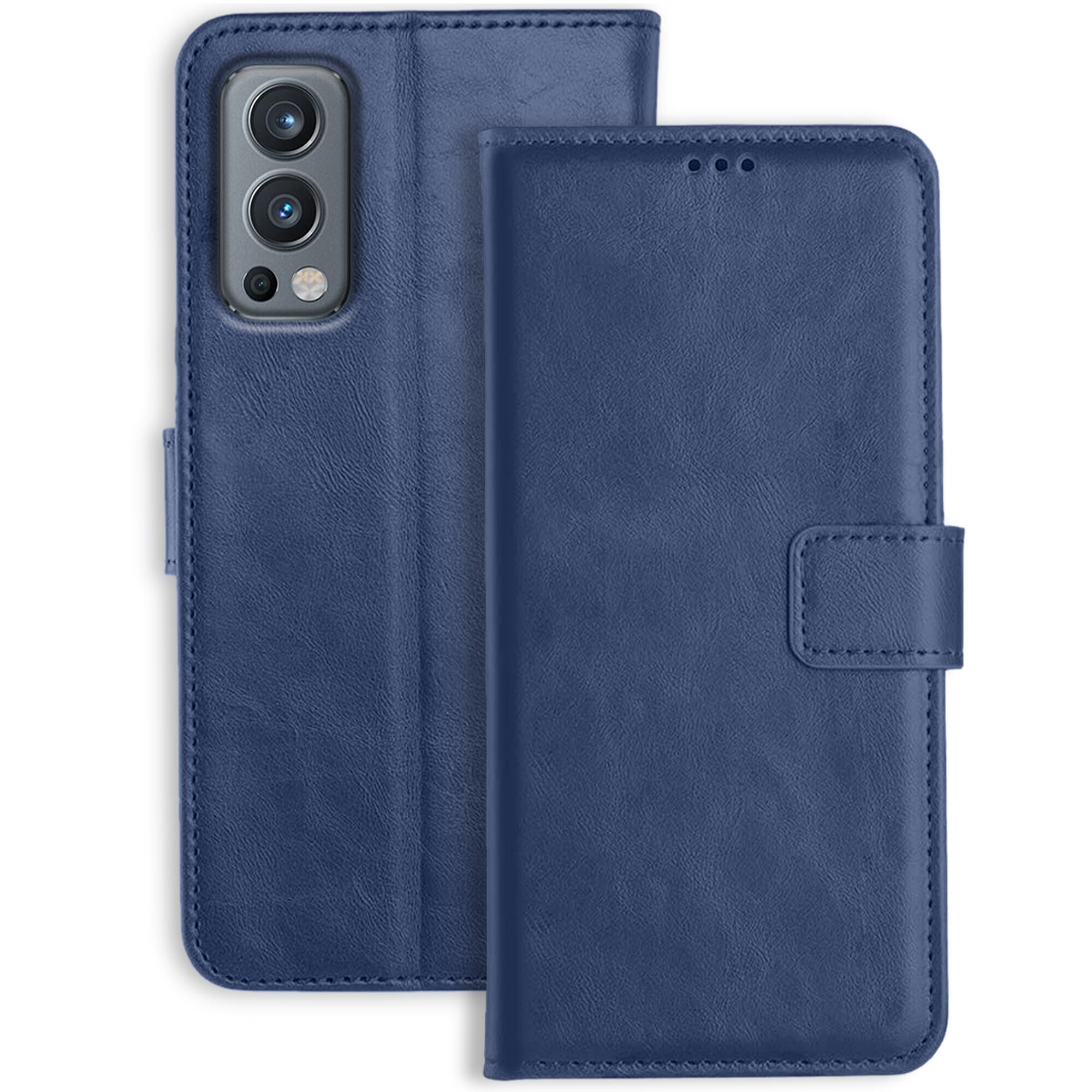 UbrosNetwork OnePlus Nord 2 Flip Cover | PU Leather Finish | 360 Protection | Wallet & Stand | Strong Magnetic Flip Case for OnePlus Nord 2 (Blue) (B09SB5CB3P) Amazon Price History, Amazon Price Tracker