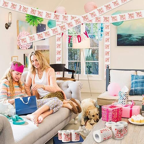 Miniatura 7 de Tifeson Rollo de caca para decoración del día de San Valentín, 2 unidades, divertido rollo de excremento, regalo de San Valentín para él o ella,