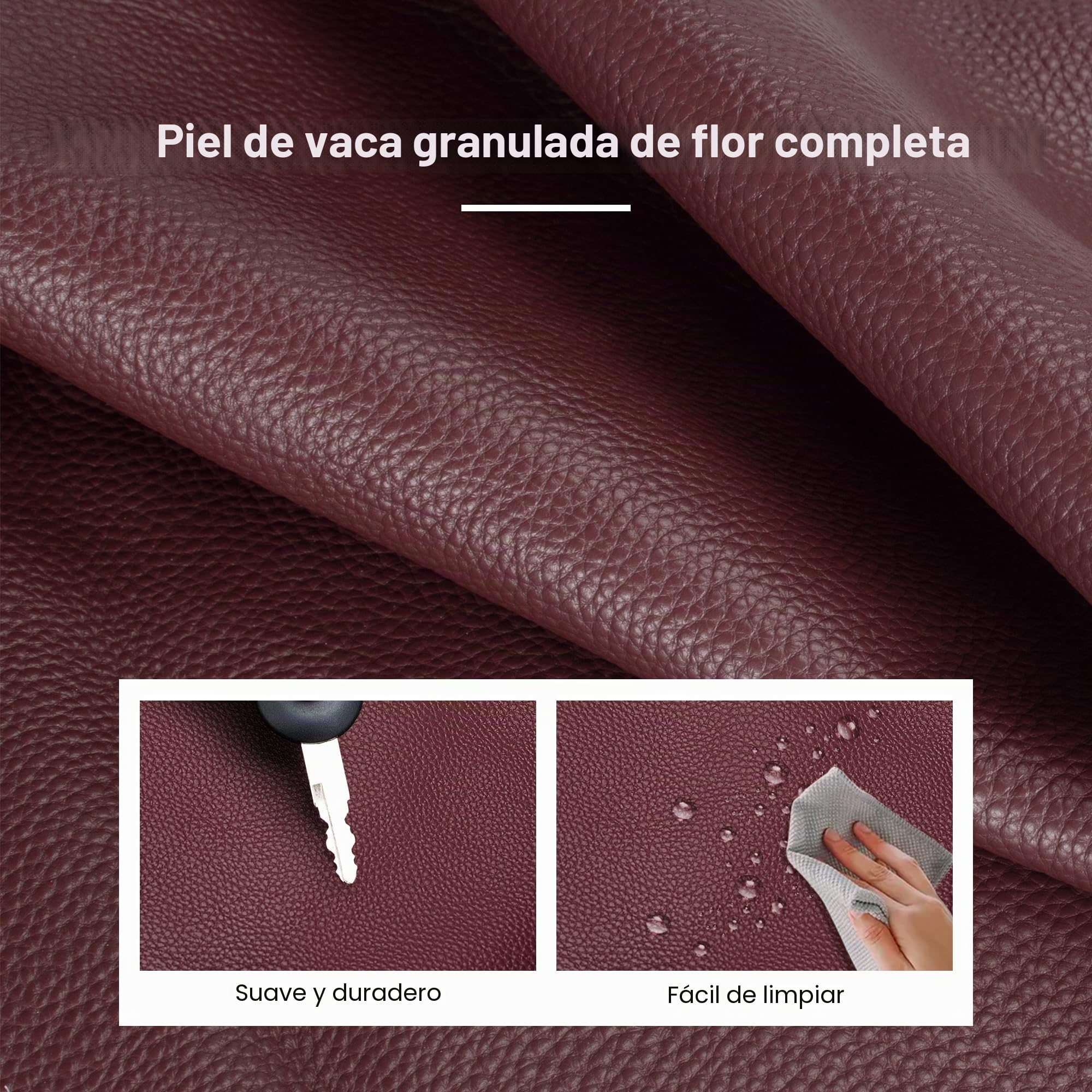 befen Bolsos Hobo de Piel Auténtica para Mujer, Bolso de Mano y Hombro de Primera Calidad con Lazo de Borlas