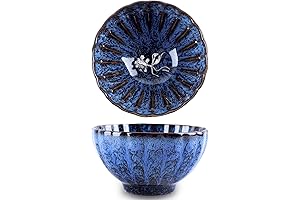 Blue Tenmokus Tea Cup 4 oz Chinese Kungfu Tea Cup, Ceramic Goldfish Teacup