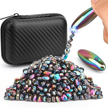 Slime Putty Set, Cool Fidget Magnet Ferrite Putty, Magnetic Stones Eggs with Rattle Oval Magnet, Novelty EDC Desk Gadget Slime Putty & Science Kit Gift