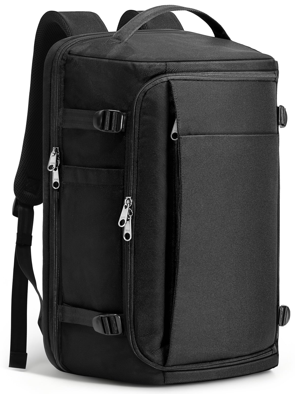 [Samfolk] 旅行リュック 40L 機内持ち込み リュック メンズ 大容量 バックパック 180度開閉 17.5インチPC対応 撥水 多収納 キャリーオン 通勤 出張 3WAY