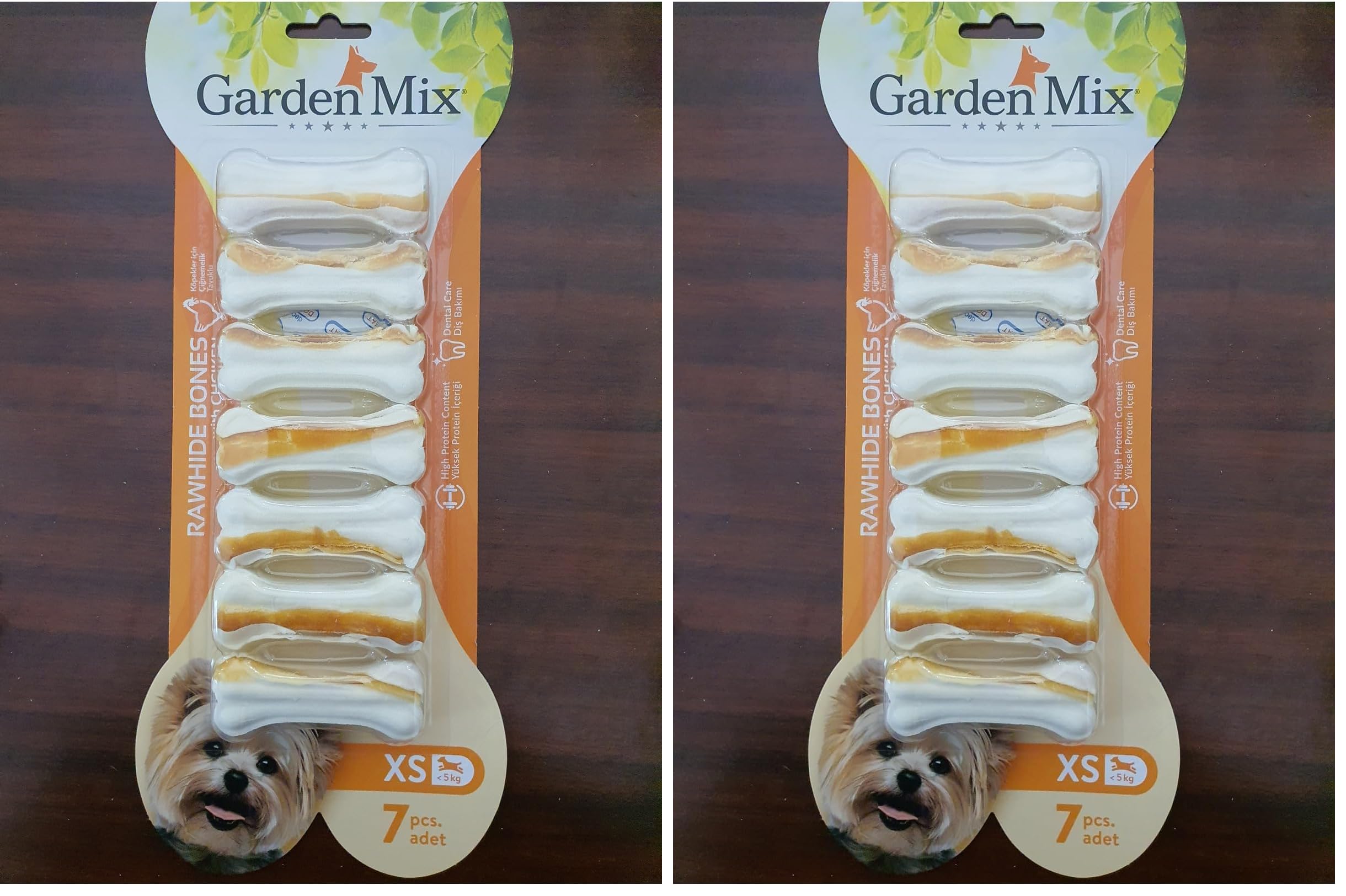 Garden Mix Tavuklu Kemik 7'li Xs 6.3 Cm (2 paketi)