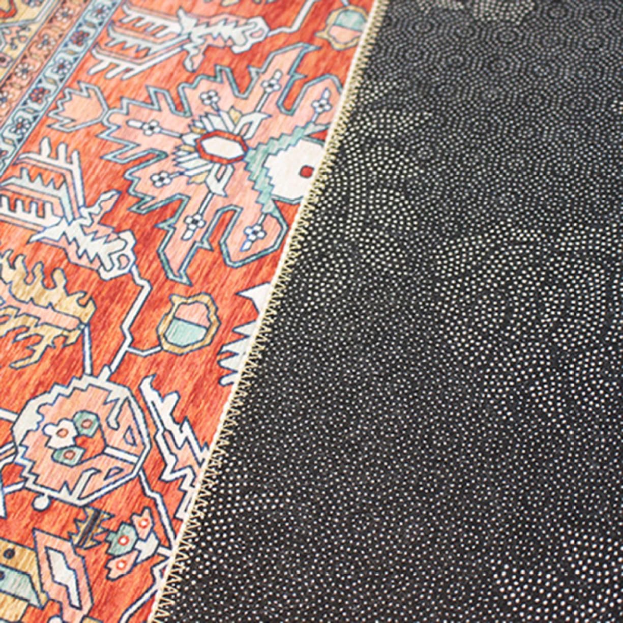 Amazon｜カーペット ペルシャ絨毯風 おしゃれ 長方形 120*180cm 絨毯