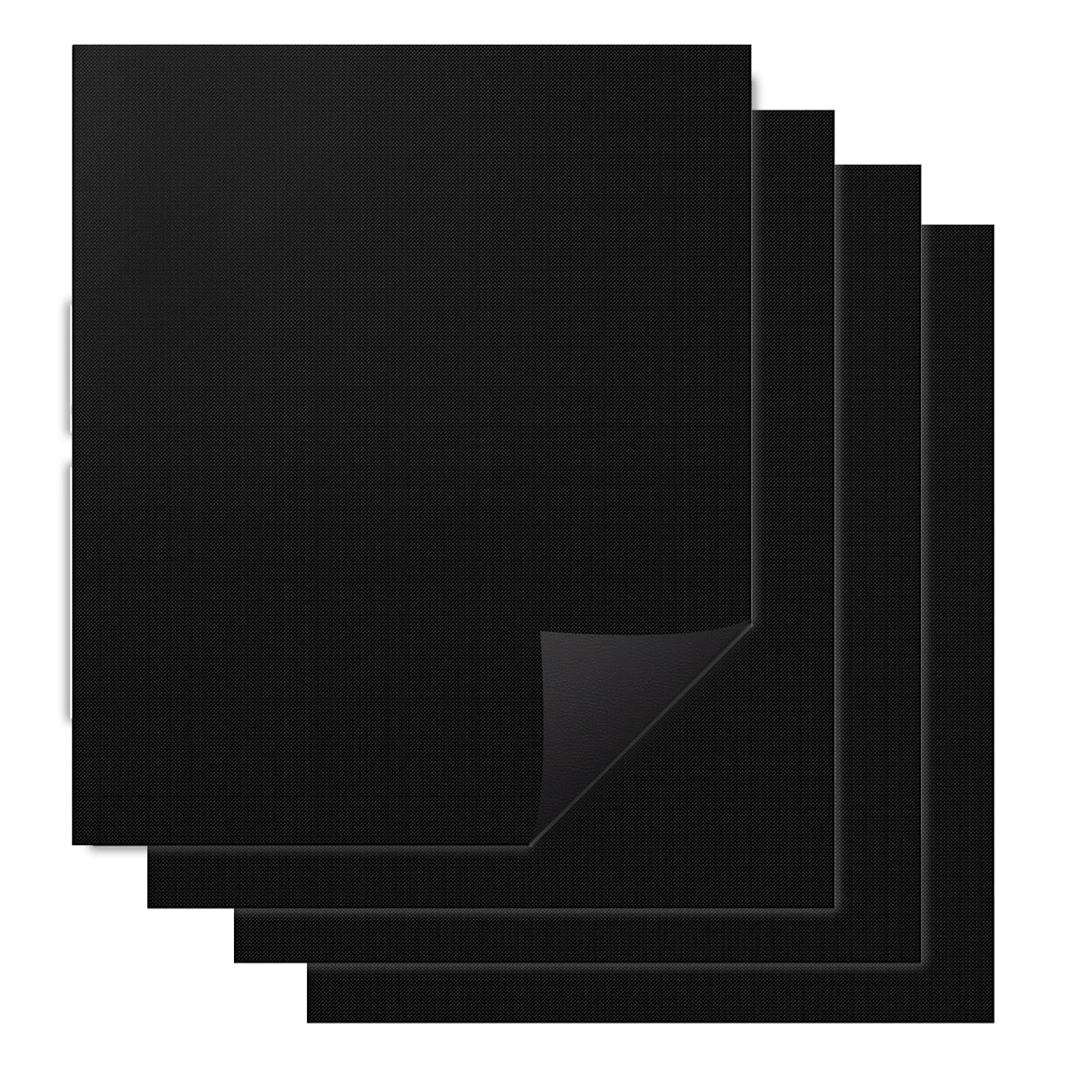 Tapis de Cuisson Barbecue 50x40 cm Lot de 4, Feuille Antiadhésive Réutilisable Résistante à 280°C