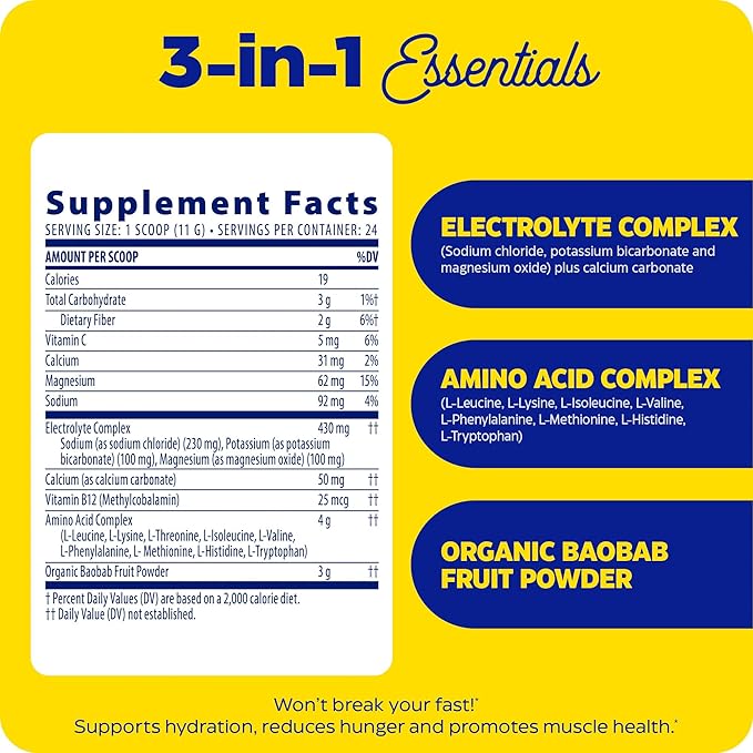 Enzymedica Fasting Today Intermittent Fasting Drink Mix