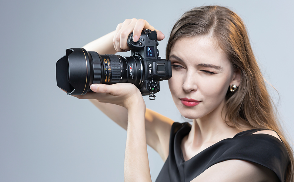 VILTROX NF-Z Auto Focus Lens Mount Adapter FTZ Compatible with