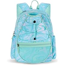 Choco Mocha Kids Tennis Bag Kids Tennis Backpack Youth &amp; Junior Tennis Bag 16 Inch