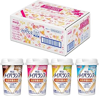 メイバランスミニカップ ミルクテイスト ギフトBOX 125ml×12本(4種×各3本) 明治