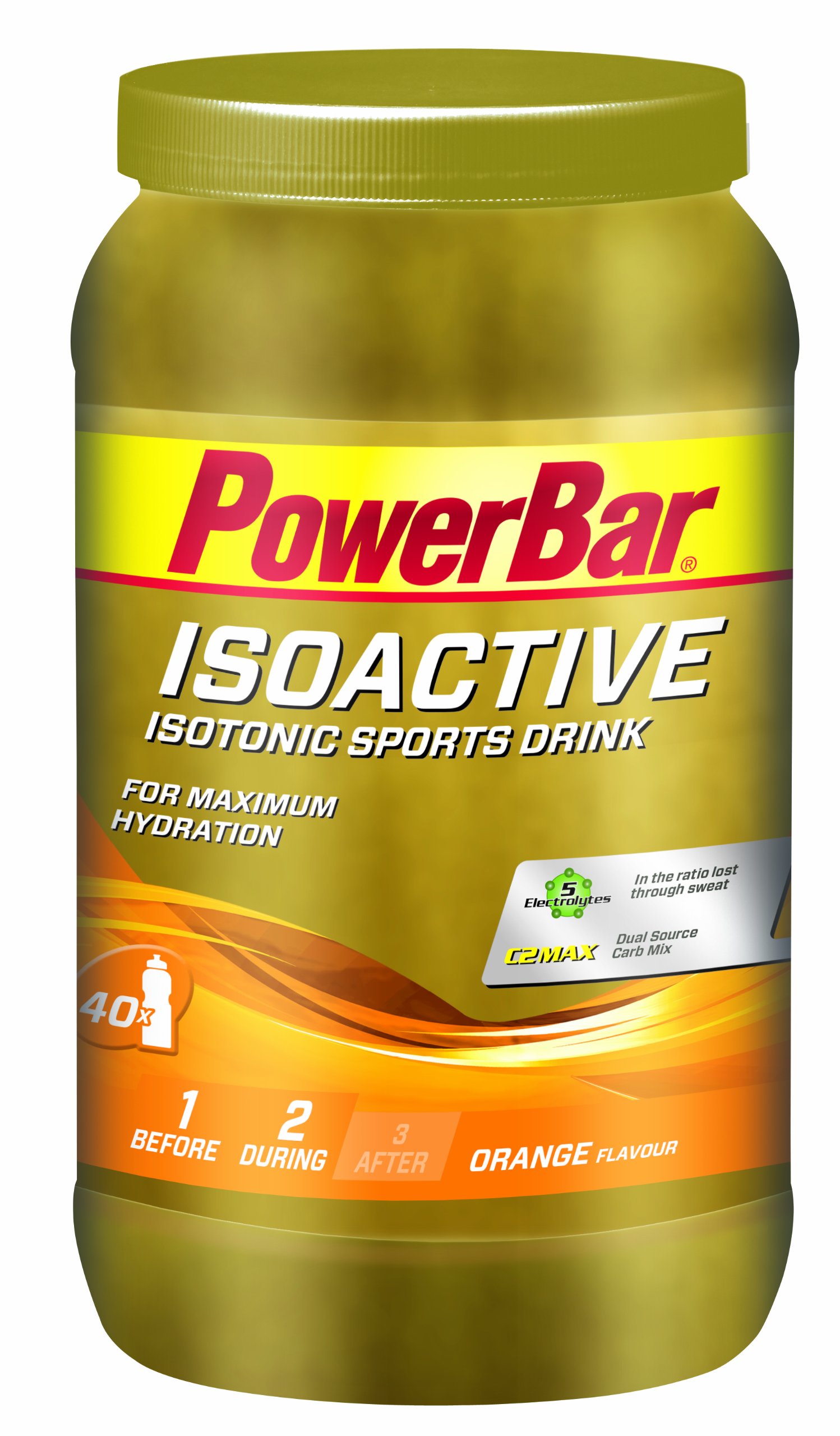 Powerbar Isoactive napój sportowy, pomarańczowy, 1320 g