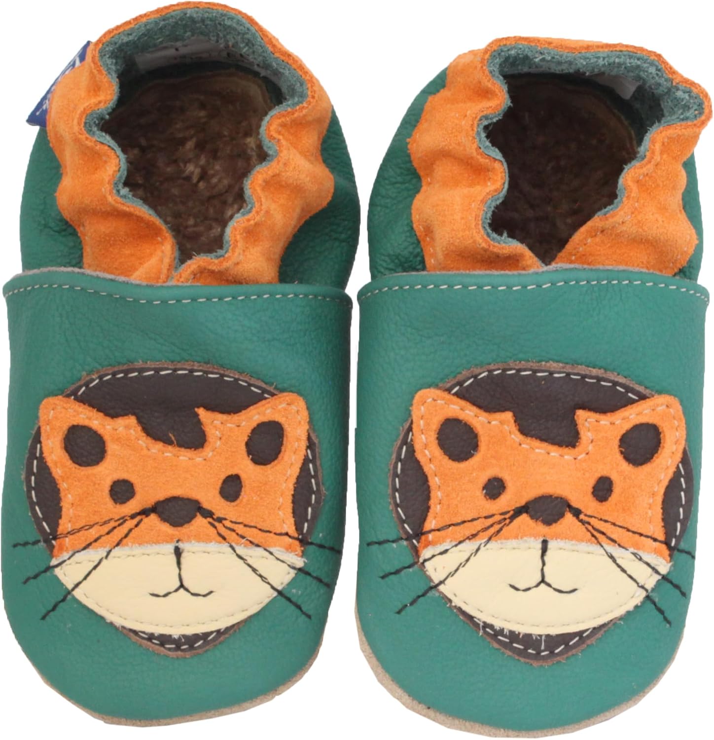 Beck Boys Small Tiger Slippers