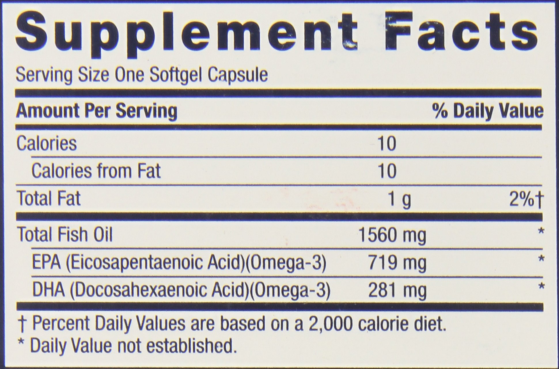 GNC ULTRA TRIPLE STRENGTH OMEGA 1560 EPA \u0026 DHA: Buy Online at Best Price in  UAE - Amazon.ae