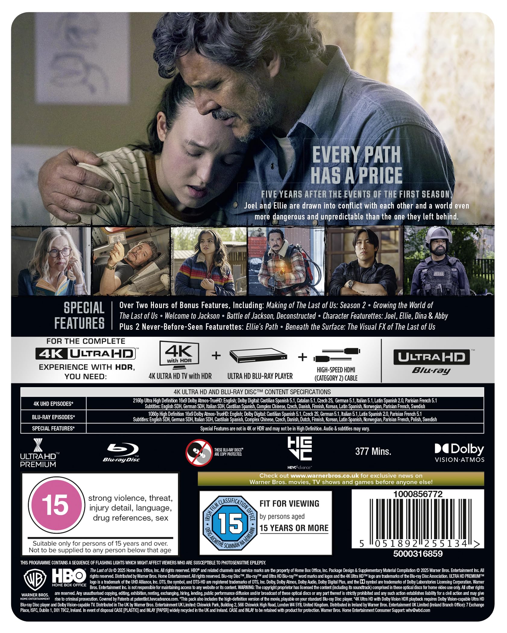 The Last of Us Season 2 [2025] [4K UHD Steelbook]
