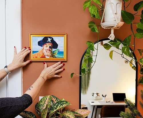 Miniatura 5 de Silver Buffalo Lienzo decorativo para pared, diseño de capitán de Bob Esponja Painty the Pirate