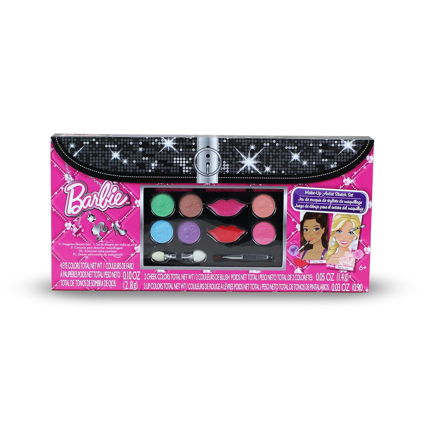 Buy Barbie Make Up Artist Sketch Set Online at Low Prices in India Amazon.in