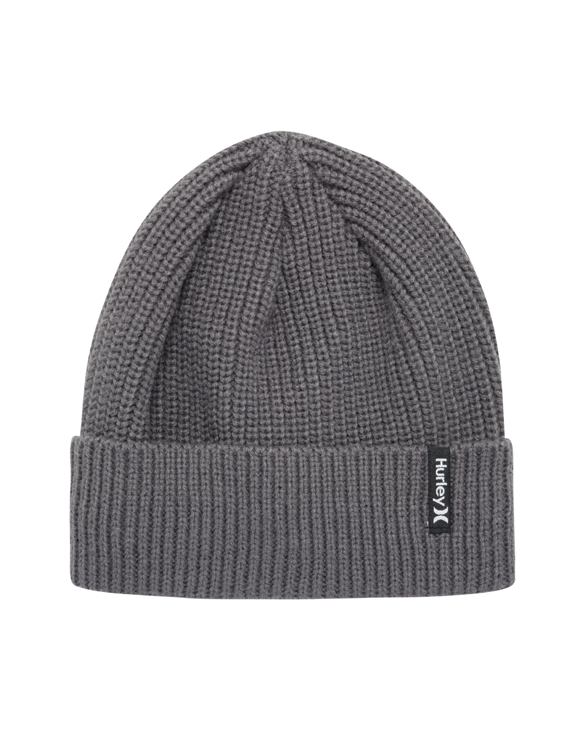 Men's Cuffed Beanie - Classic Midweight Loose Knitted Winter Hat for Men