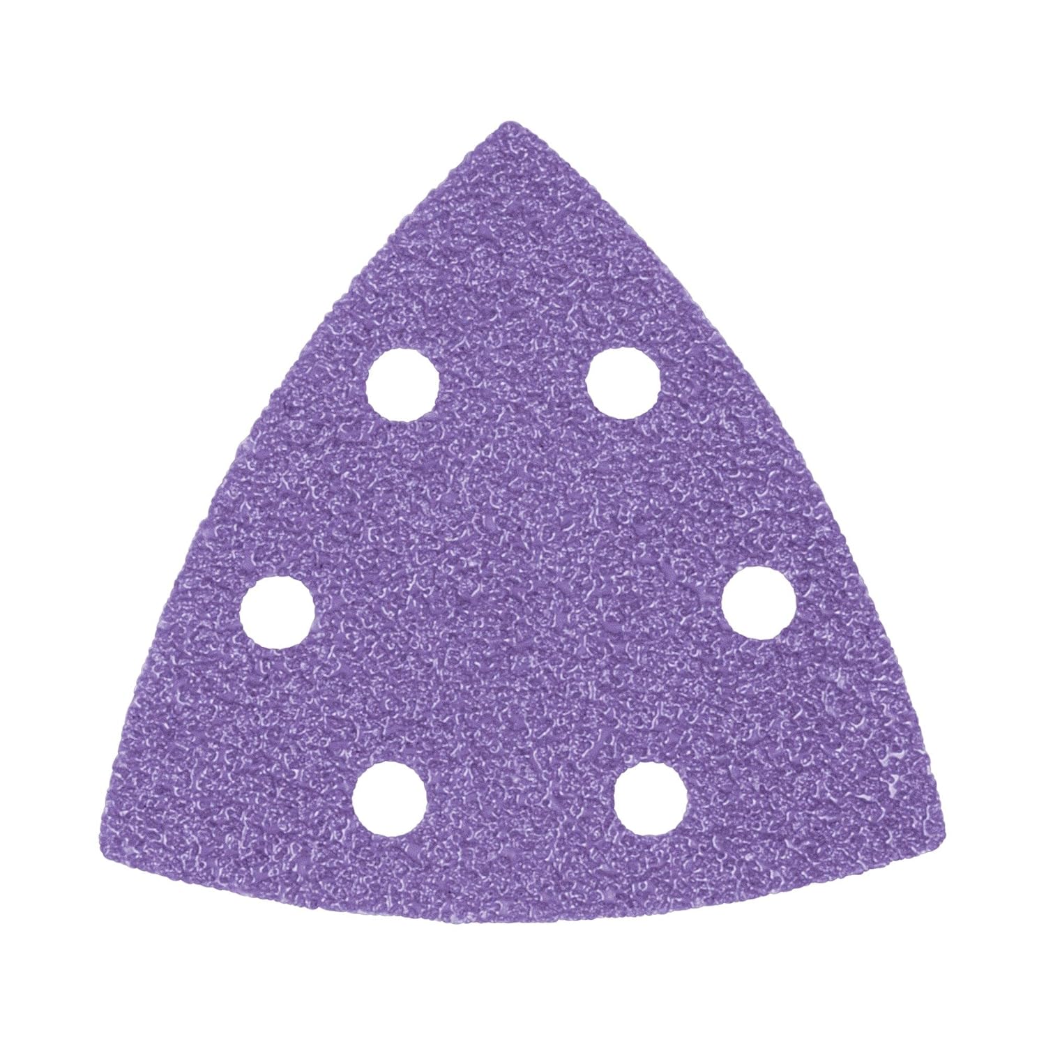 Trend Zirconium 4 Inch Delta 80 Grit Abrasive Sanding Sheets, AB/OSC/80Z, Pack of 10