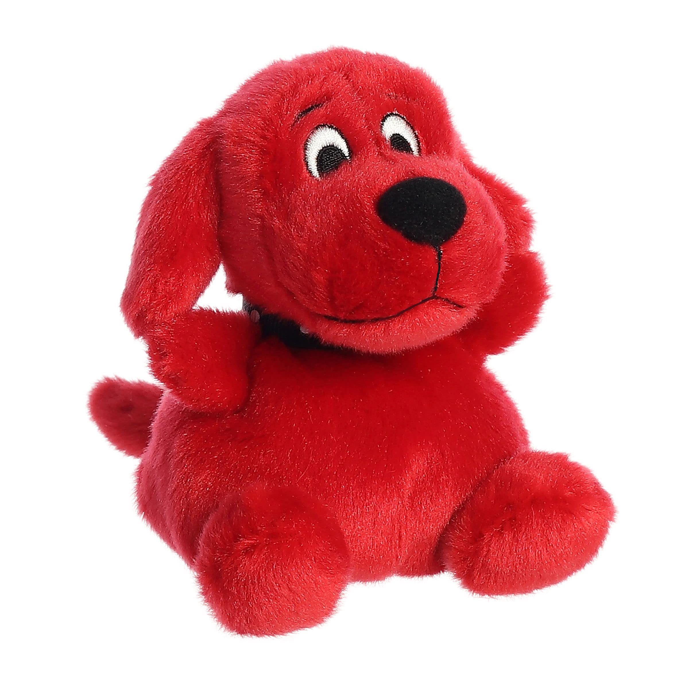 Aurora(r) Playful Clifford(r) Palm Pal(tm) Clifford Stuffed Animal - Childhood Nostalgia - Lasting Companionship - Red 5 Inches - Image 3