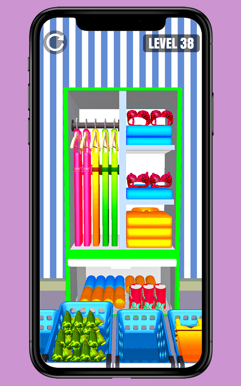 Closet Organizing! Manage&Filling Sort Master 3D Wardrobe