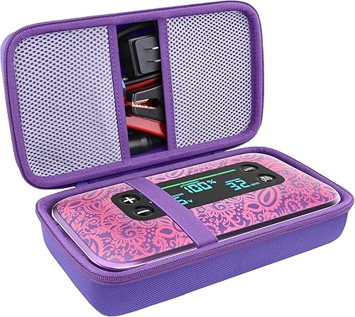 Vista 27 de khanka Funda de viaje rígida de repuesto para Halo Bolt 58830/57720 / Air 58830 / ACDC Max 55500 mWh, kit de energía de emergencia portátil, Negro