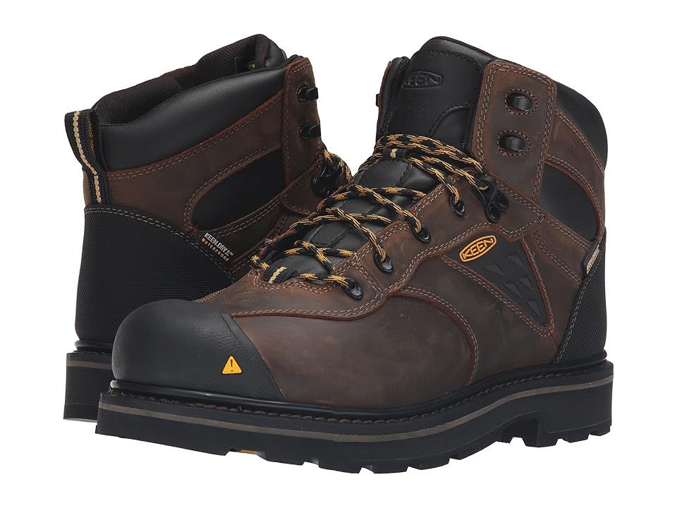 

Keen Utility Tacoma Soft Toe WP (Cascade Brown) Men's Work Boots