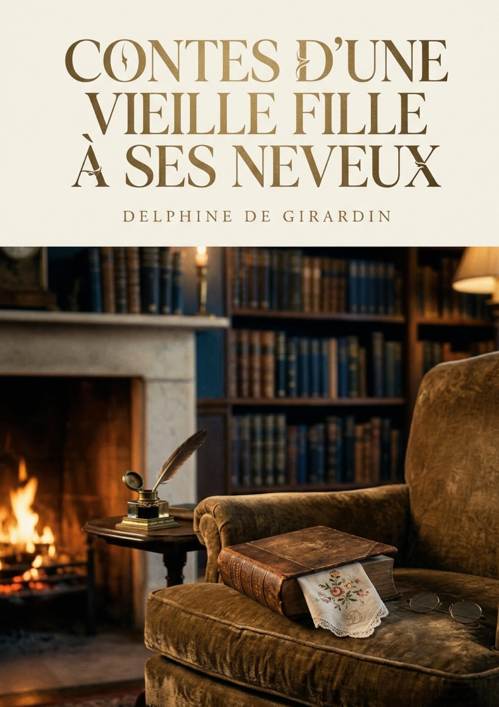 Contes d'une vieille fille à ses neveux: Les contes enchanteurs d'une tante pour ses neveux, un voyage littéraire plein d'humour et de tendresse