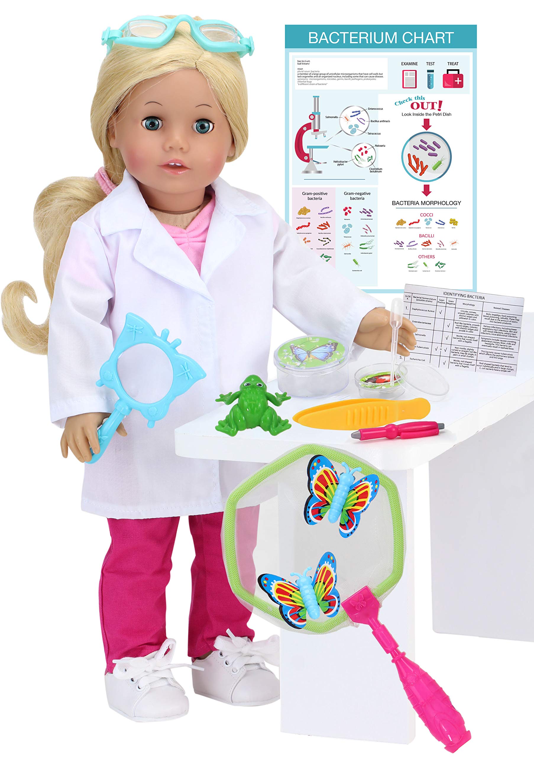 doll lab coat