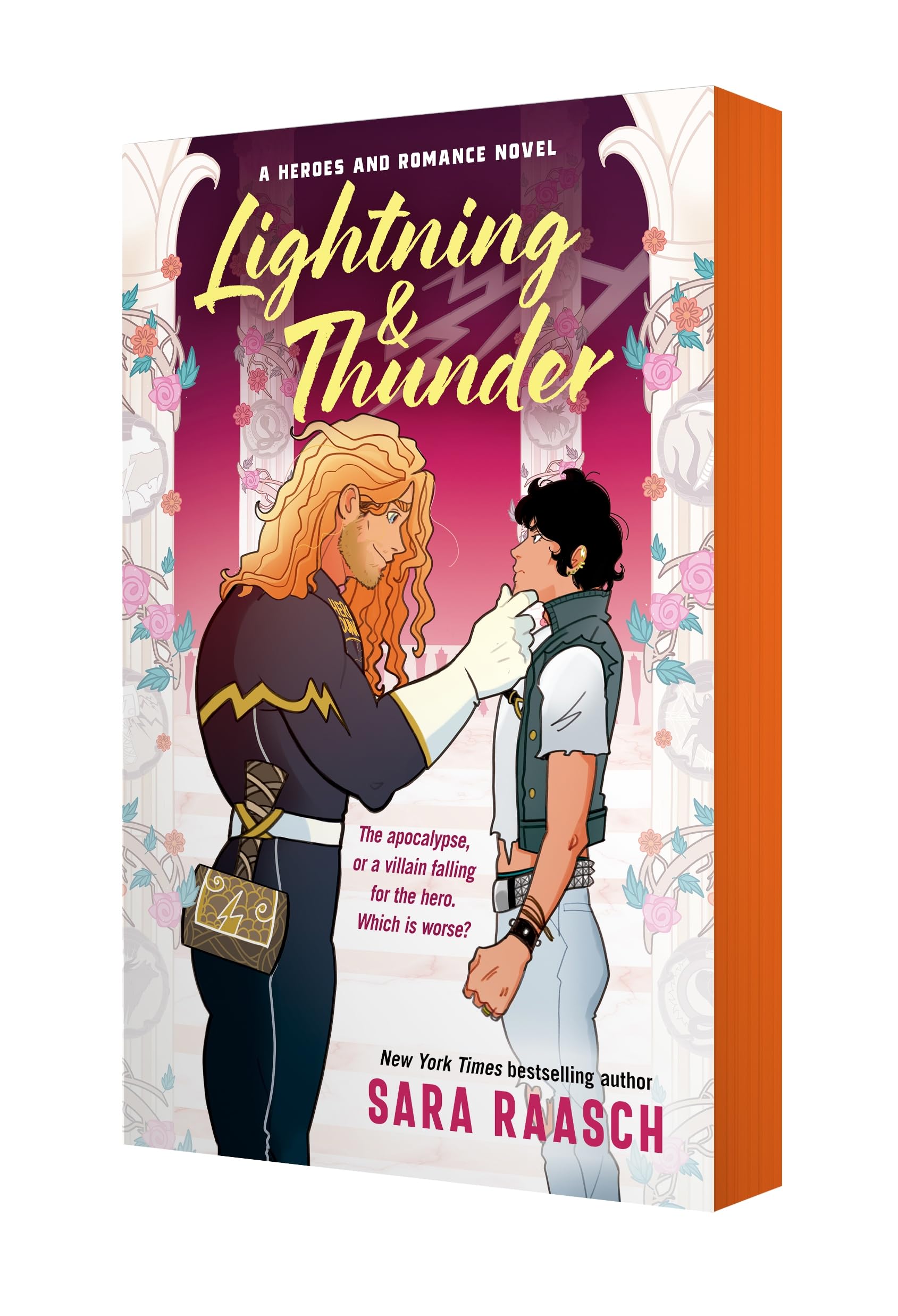 Cover of Lightning & Thunder (A Heroes and Romance Novel, 1)
