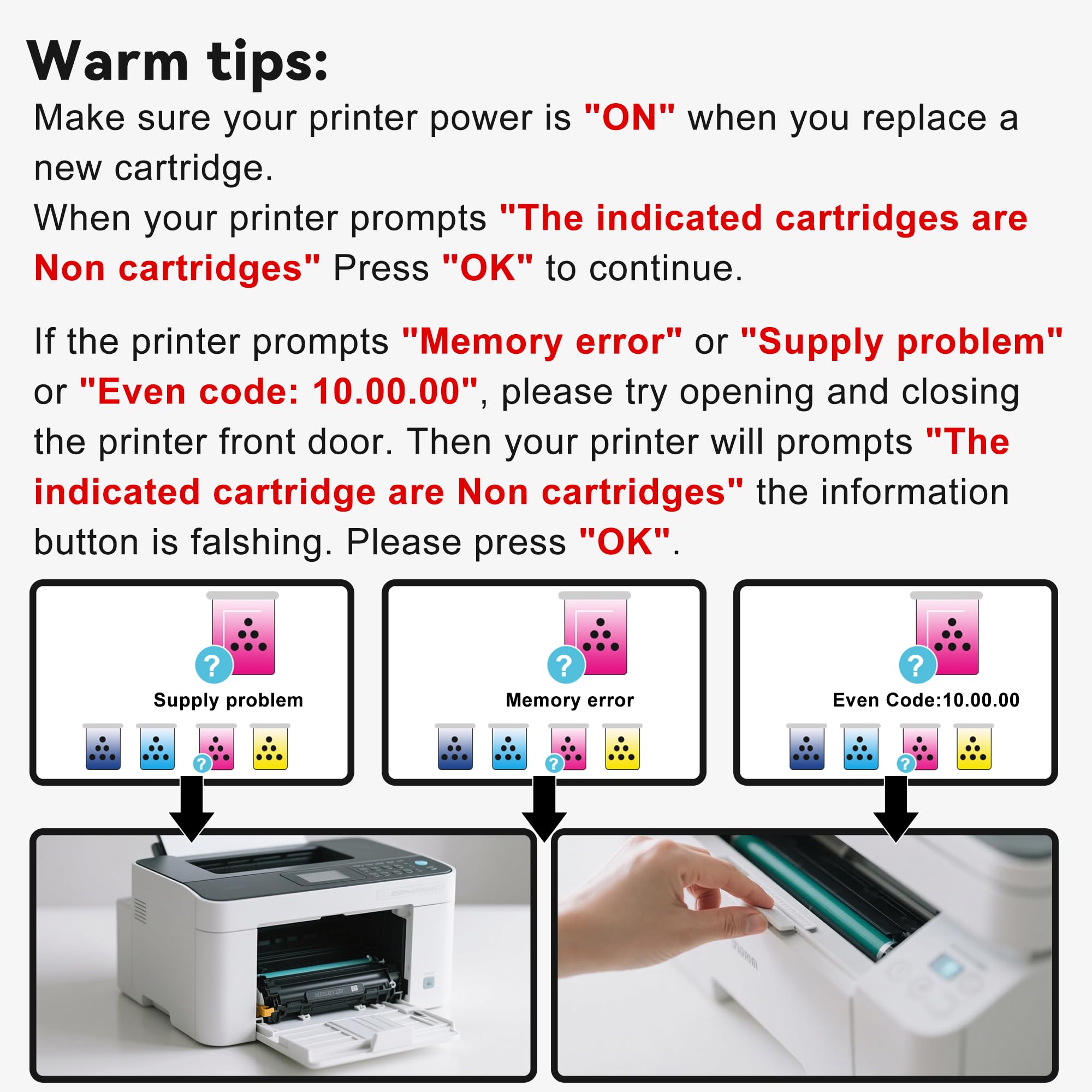 218A Toner Cartridges 4Pack Compatible for HP 218A 218X Toner Cartridge with 218A Toner Color LaserJet Pro 3201dw MFP 3301fdw 3301sdw 3301cdw Printer(Black/Cyan/Yellow/Magenta)