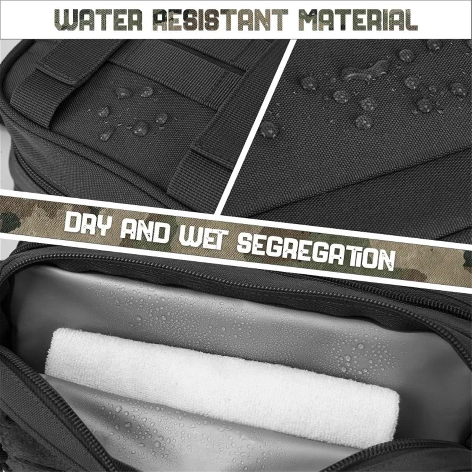 Neceser Neceser for Hombre, Bolsa de higiene, Kit de Afeitado for Hombre, Bolsa de Ducha de Viaje, Bolsas de Herramientas for Cintura, Bolsa pequeña con cinturón(Khaki)