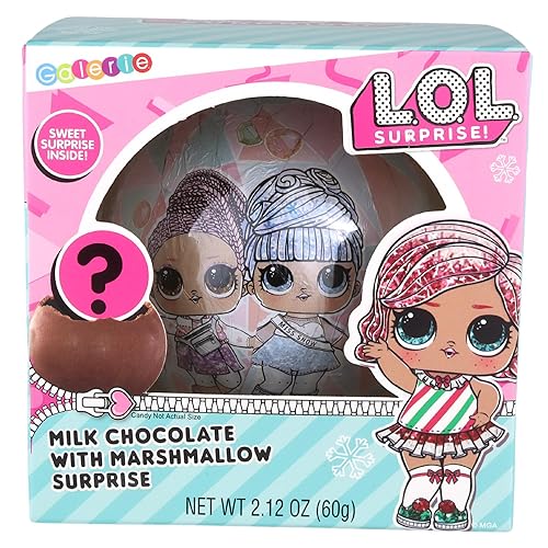 Miniatura 4 de LOL Girl Doll Surprise Bola de chocolate derretida con malvavisco, regalo del día de San Valentín, 2.12 onzas (paquete de 8)