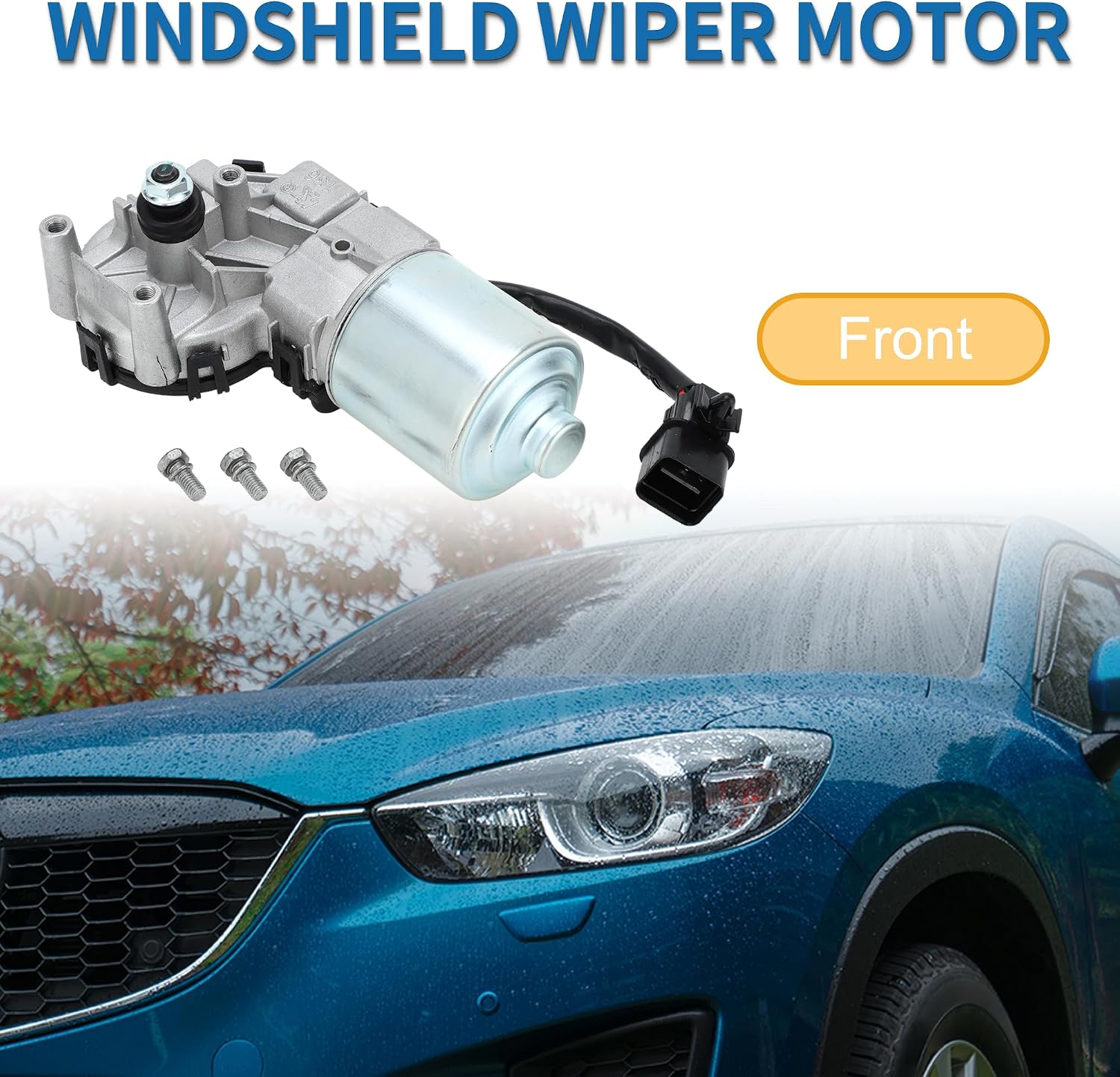 Windshield Wiper Motor for Hyundai I10 PA 2007-2013 5 Pin No.981100X000 Front Windscreen Wiper Motor Replacement 1pc