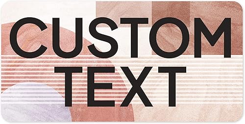 Miniatura 145 de Letrero Personalizado, Letrero de Calle Personalizado, 11 Colores de Fuente, 13 Estilos de Fuente, 4 Opciones de Agujeros, 22 Tamaños, 6x24 Madera