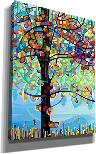 Miniatura 2 de Epic Graffiti 'Along The River' de Mandy Budan, arte de pared en lienzo, 12 x 16 pulgadas