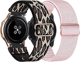 Watch Band, Quick Release Belt, Soft Fit, Lightweight, Breathable, Nylon Elastic Watch Band, Stepless Adjustment Solo Loop Rubber Strap, Smart Watch Replacement Strap, Watch Replacement