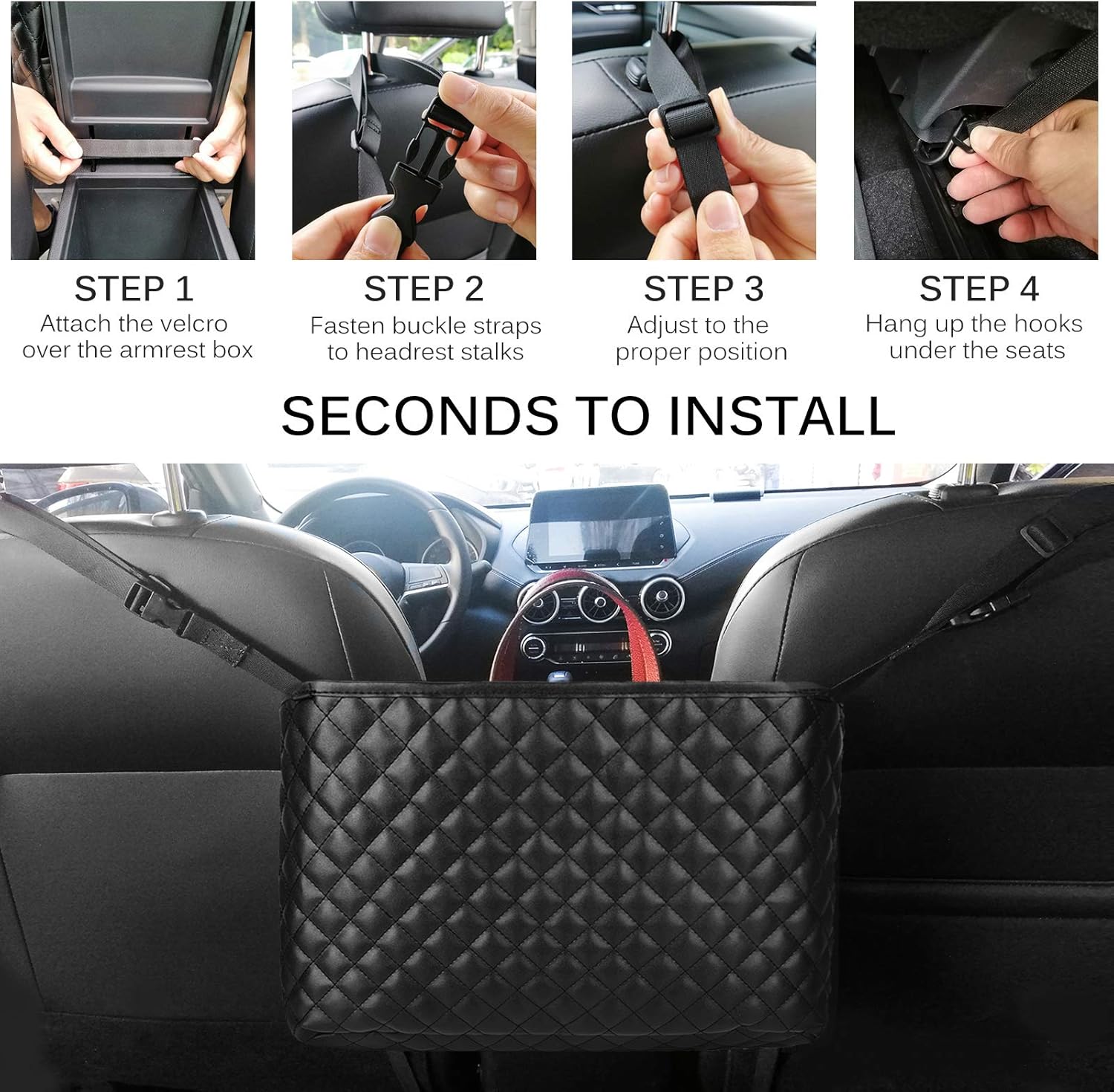 AIANDJI Handbag Diamonds Organizer Vehicles Image