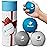 Serenilite Tri-Density Stress Balls for Adults, Squeeze Ball for Hand Therapy, Stress Ball Bundle, Hand Exercisers for Therapy & Grip Strengthening, Physical Therapy Balls, Hand Grip Strengthener