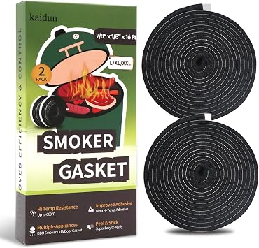 kaidun Replacement Gasket for Big Green Egg Large/XL/XXL, 16 Ft 7/8" x 1/8"