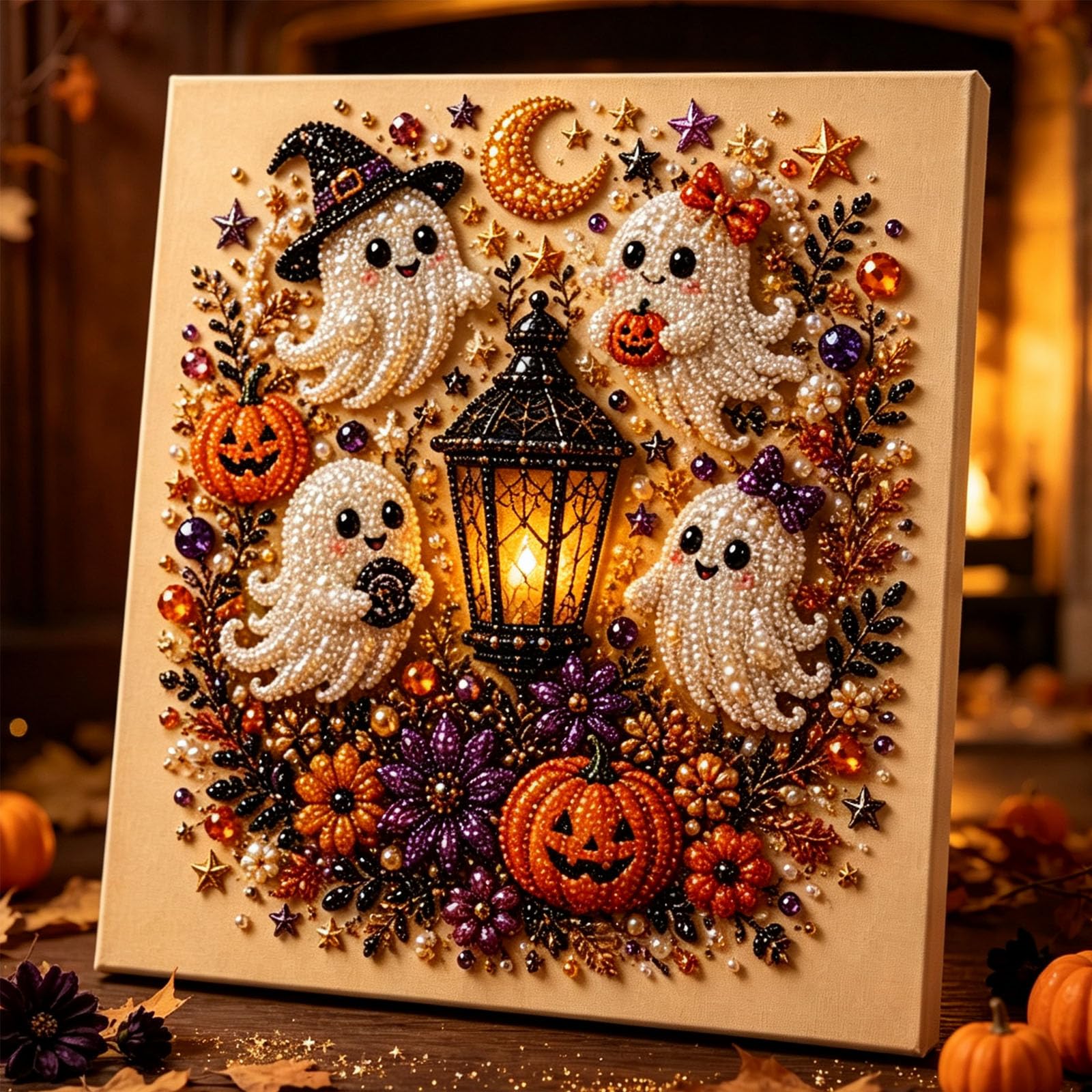 zoocco Halloween Pearl Art Kit for Adults (DD)