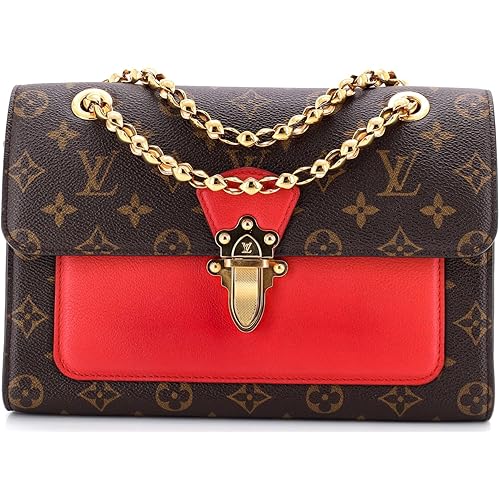 Louis Vuitton, Pre-Loved Victoire Handbag Monogram Canvas and Leather, Brown