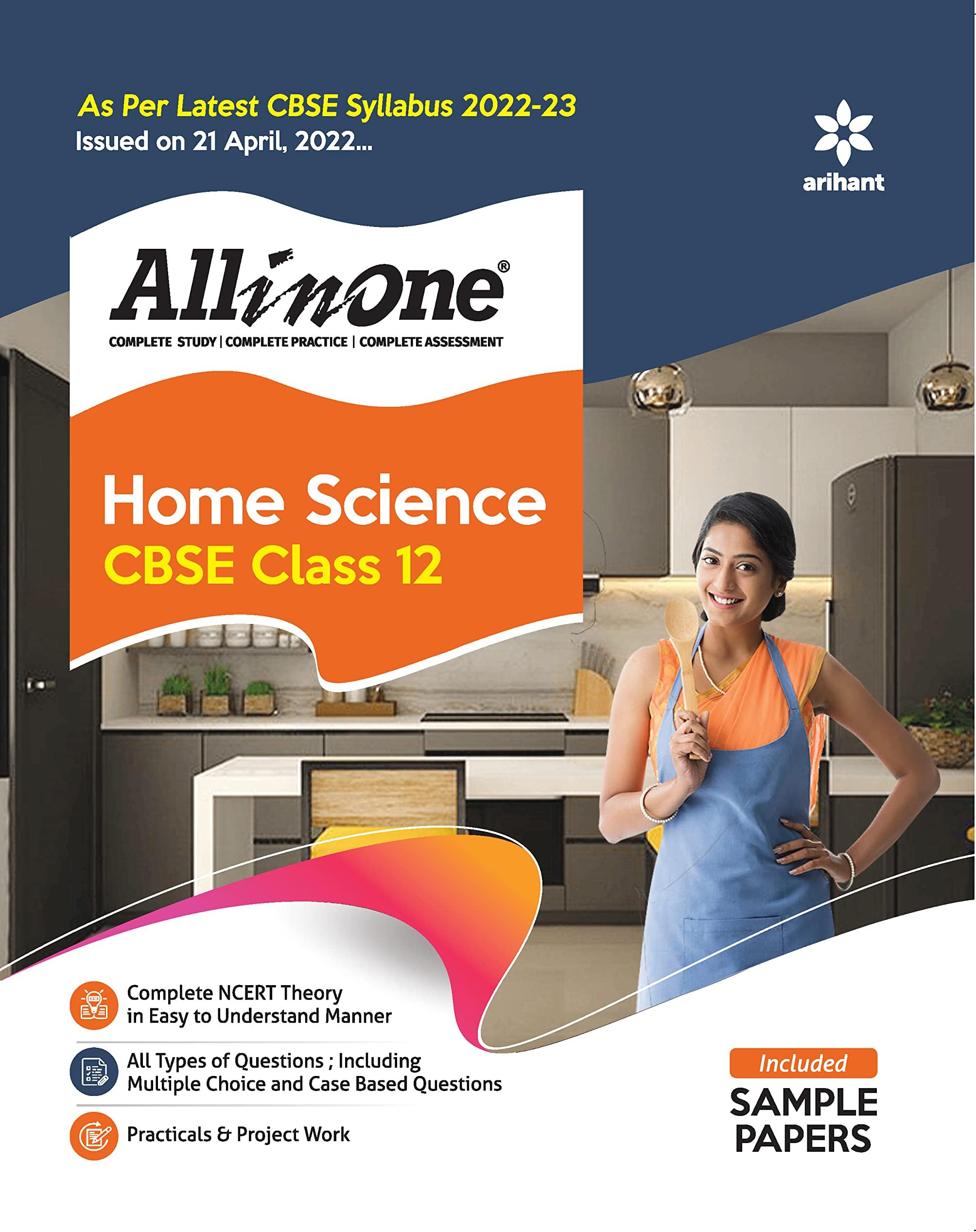 CBSE All In One Home Science Class 12 2022-23 Edition (As per latest CBSE Syllabus issued on 21 April 2022)