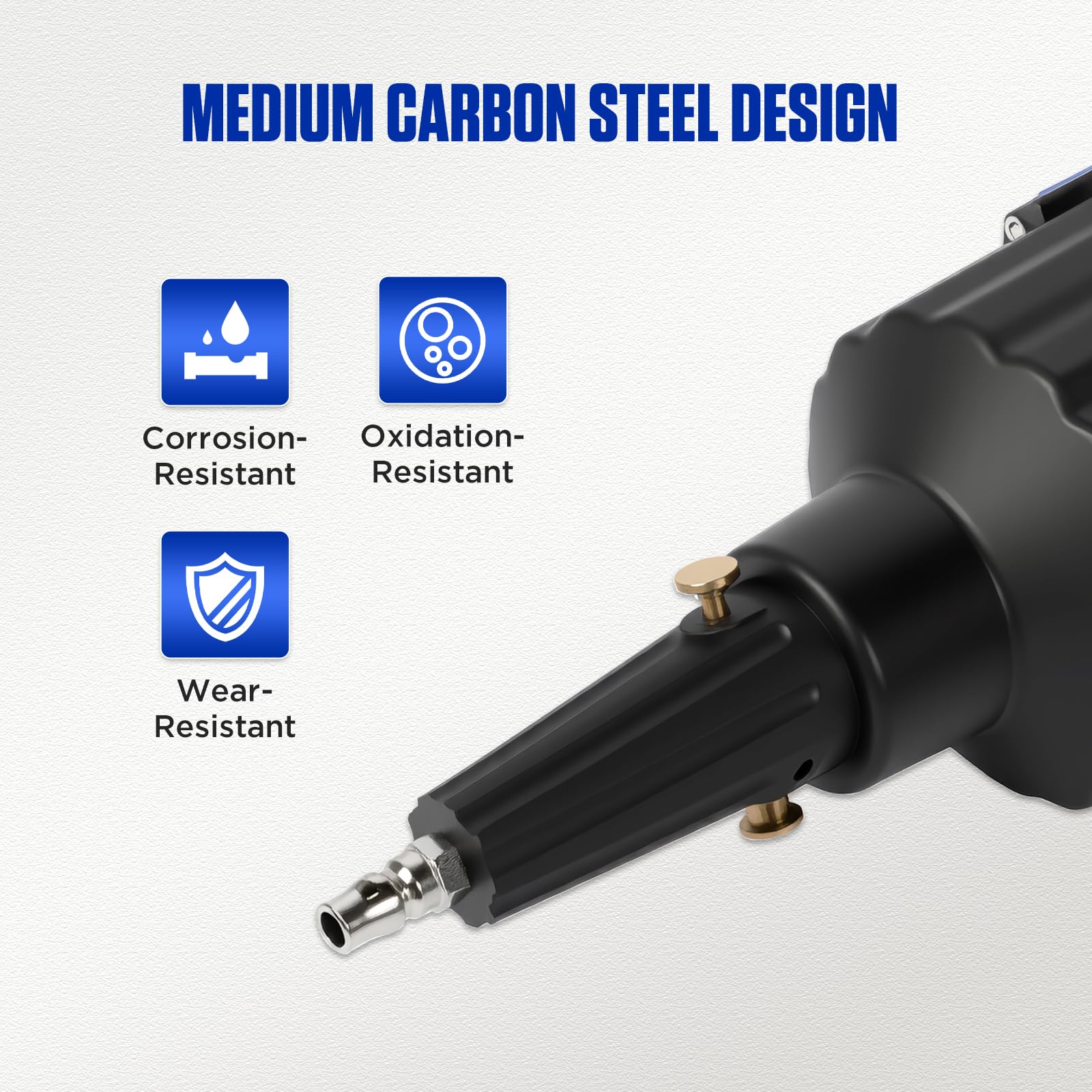 Herramienta neumática para expansión de fuelles de junta homocinética, herramienta de extracción de fuelles de juntas, 72–130 psi, para automóviles y vehículos comerciales ligeros
