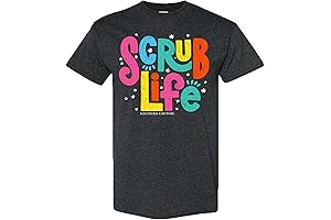 Scrub Life - Heather Grey T-shirt For Medical Enthusiasts