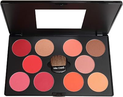 Miss Claire Professional Blusher Palette 4, Multi, 45 g
