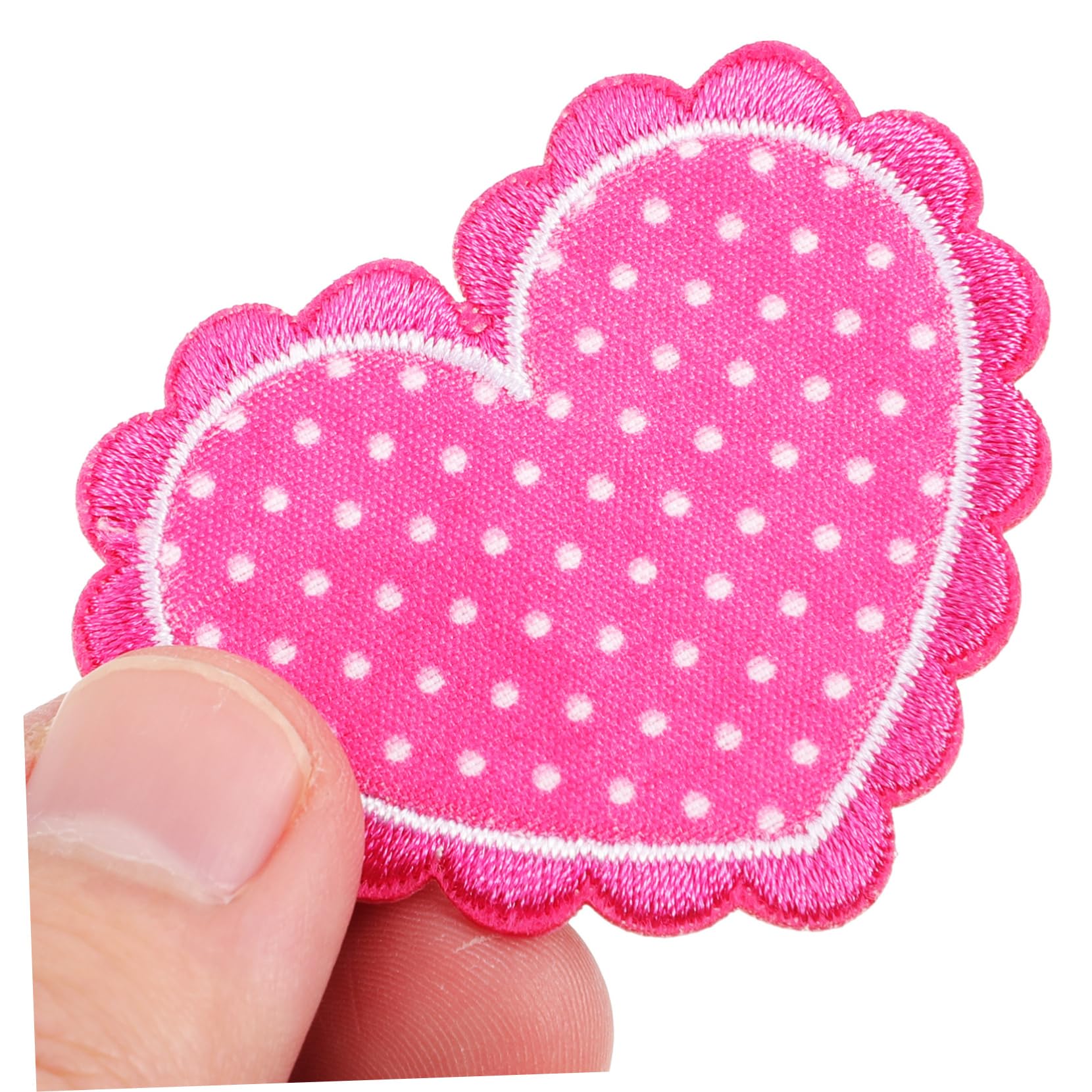 VILLCASE 80stücke Herz-patches Zum Aufbügeln Bunte Gestickte Applikationen Für Kleidung Jeans Taschen Und Accessoires Zur Reparatur Und Dekoration Von Textilien