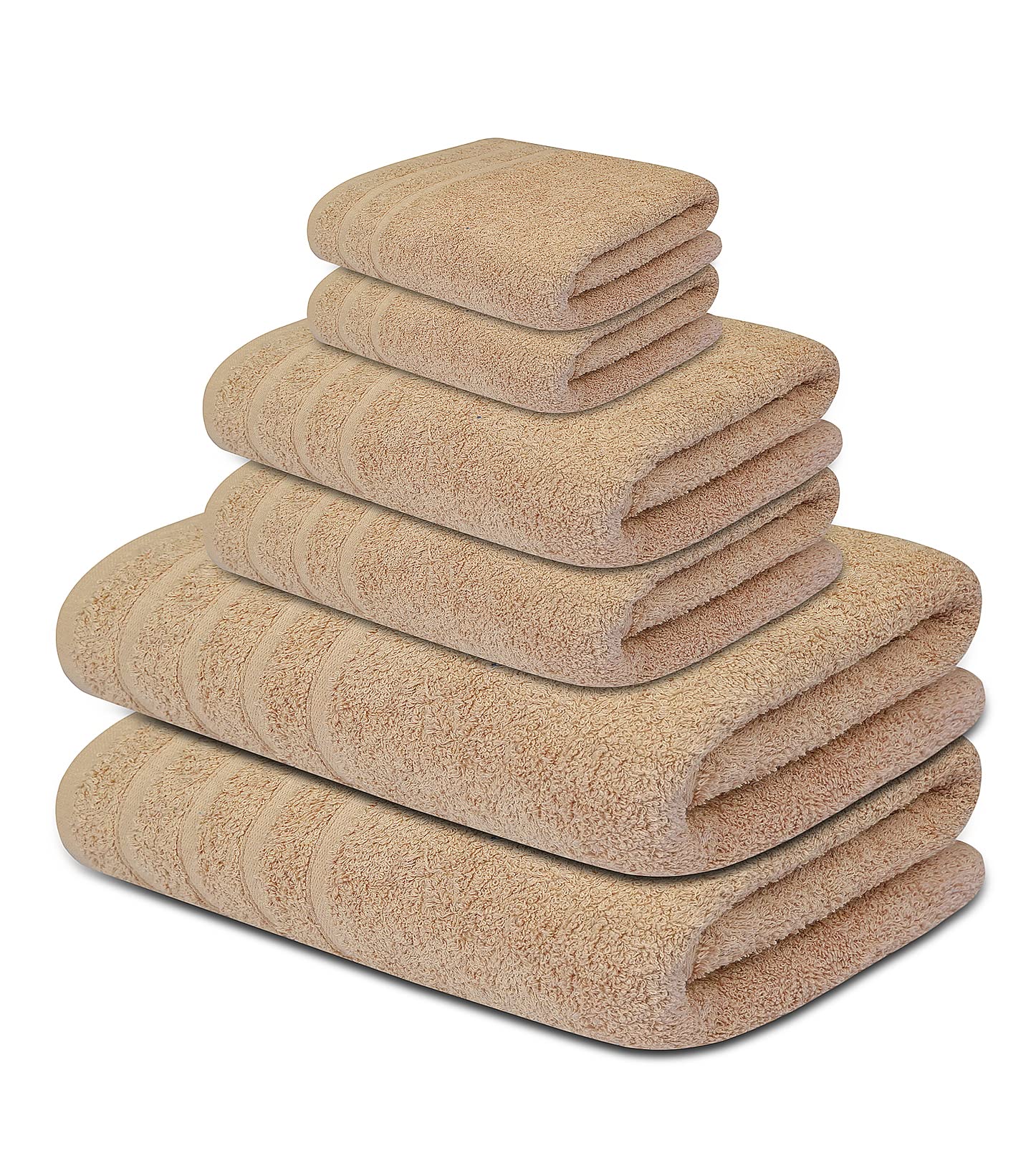 8-Piece Towel Set - 100% Cotton, Super Soft & Highly Absorbent - Includes 2 Bath Towels (27x54), 2 Hand Towels (16x28), 4 Washcloths (13x13) - Chocolate Brown