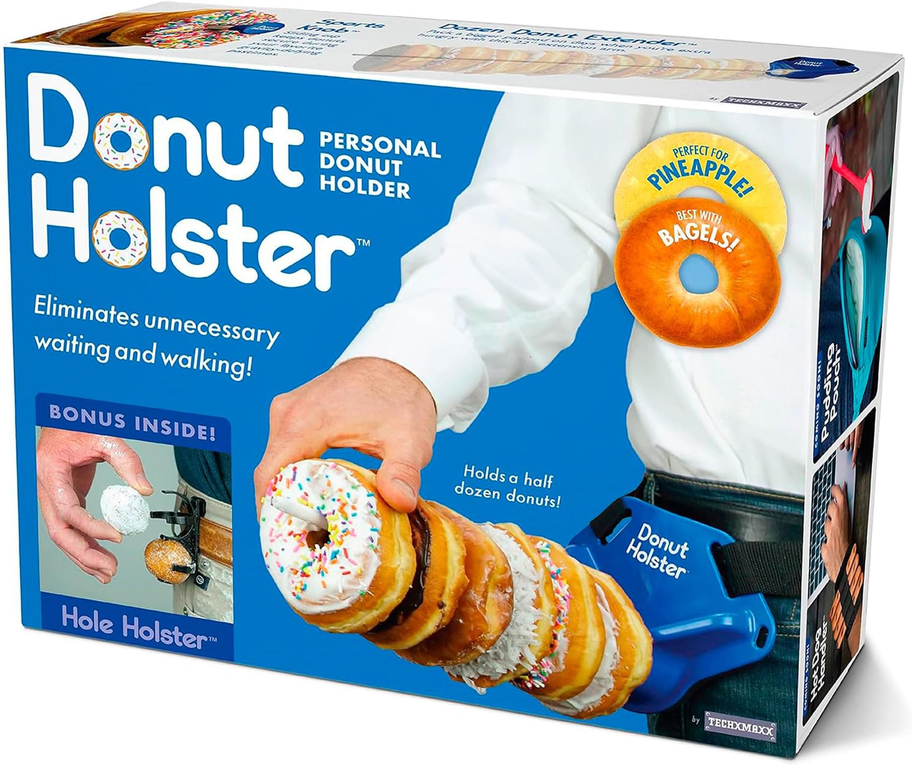 Prank Pack, Donut Holster Gift Box, Wrap Your Real Present in a Funny Authentic Prank O Gag Present Box | Novelty Gift Box for Pranksters