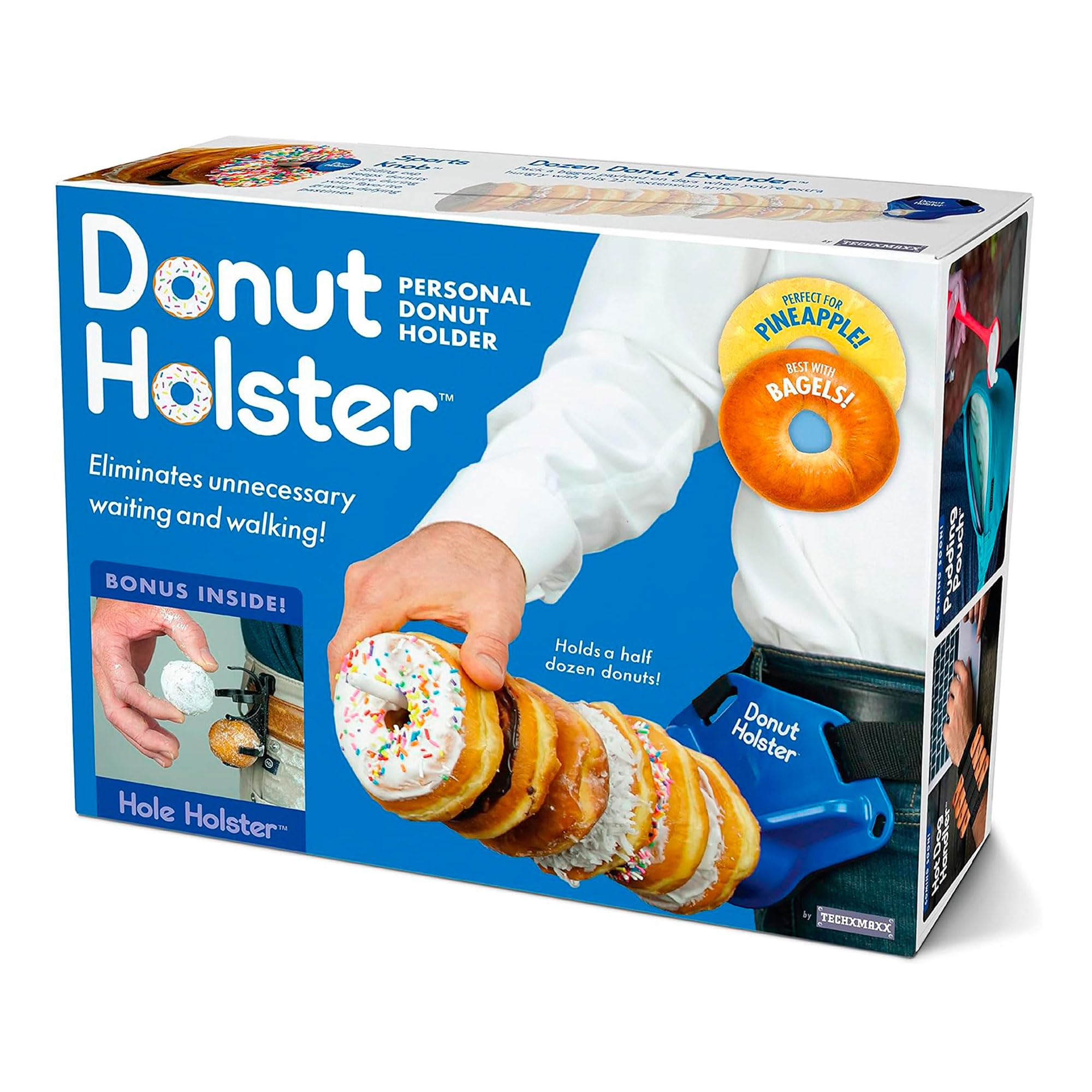 Prank-O Donut Holster – Funniest Prank Gift Box | Hilarious Empty Gag Gift for White Elephant & Christmas 2026 | Funny Gift Box for Coworkers, Friends & Men Who Have Everything, As Seen on Shark Tank